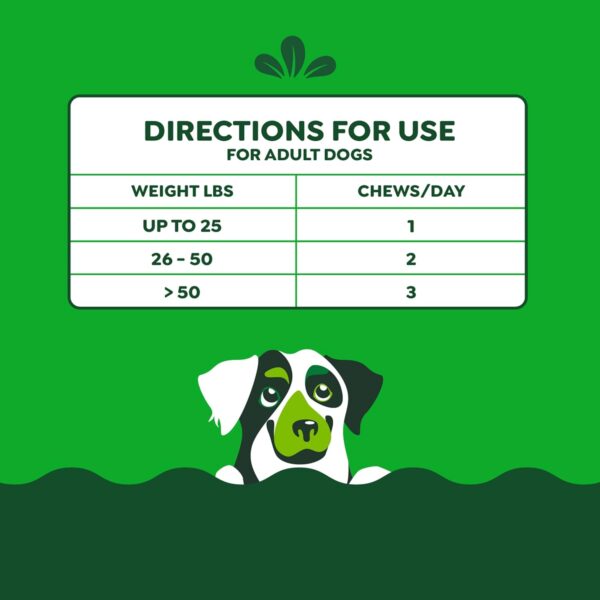 Greenies Sensitive Care Allergy & Immune Support Dog Supplement Chicken-Free Formula, Peanut Butter Flavor, 80 Count Tub - Image 8