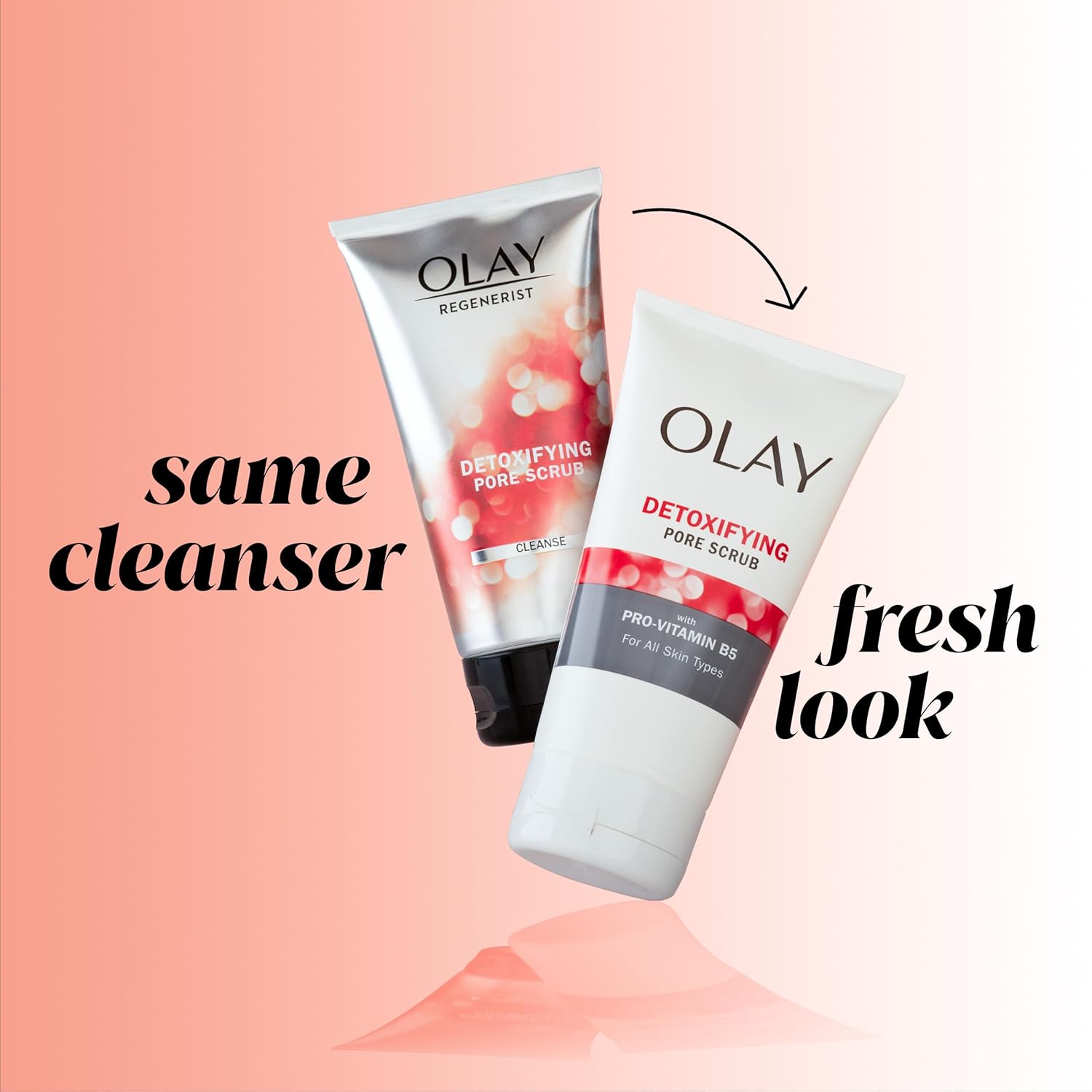 Facial Cleanser by Olay Regenerist, Detoxifying Pore Scrub & Exfoliator, 5 Oz (Pack of 3) - Image 7