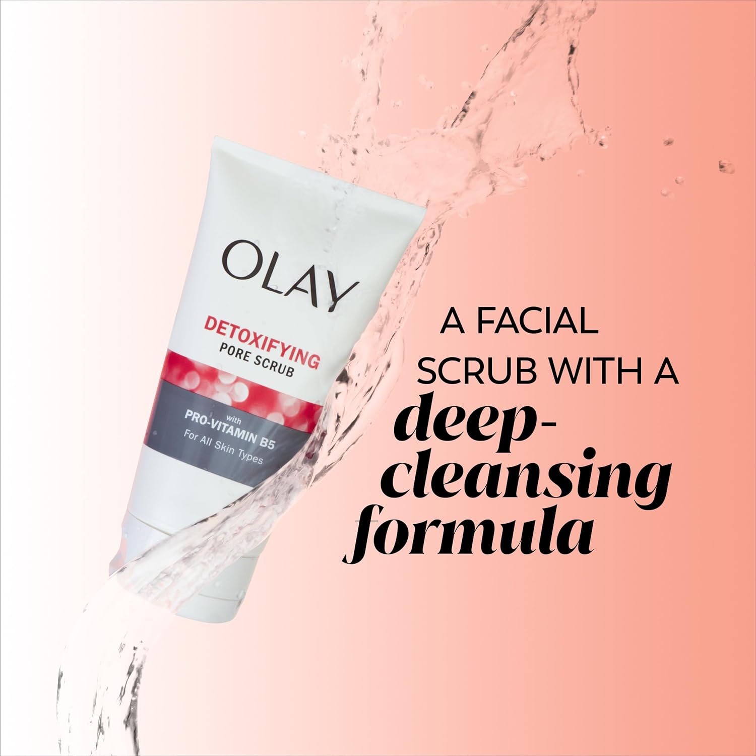 Facial Cleanser by Olay Regenerist, Detoxifying Pore Scrub & Exfoliator, 5 Oz (Pack of 3) - Image 8