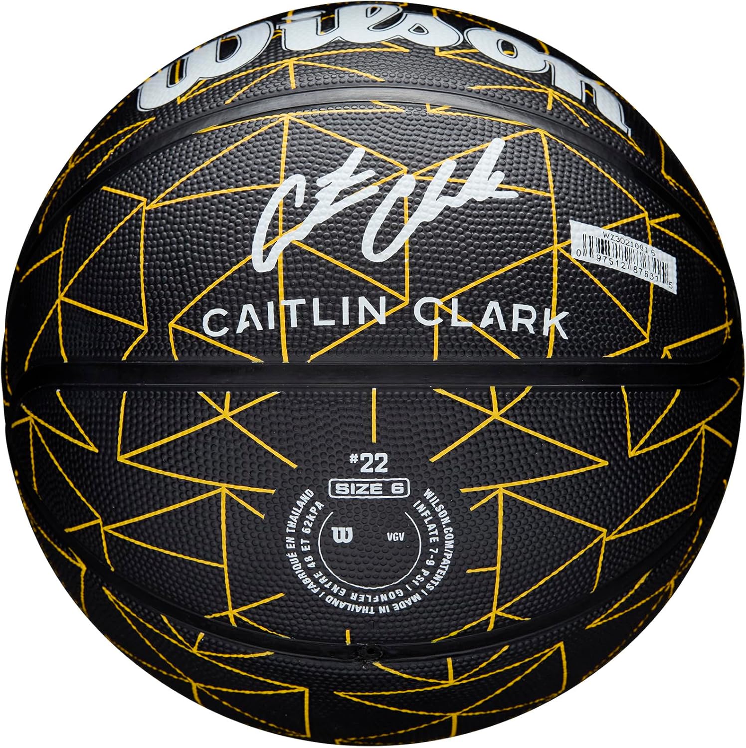 WILSON Caitlin Clark Repetition Basketballs - Image 5