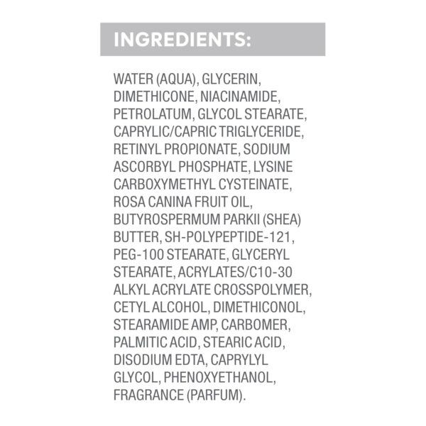 Dove Body Cream Serum Niacinamide + Even Tone for Dark Spots and Uneven Tone with Vitamin C, Pro-Retinol and Shea Butter Lotion, 8 oz - Image 7